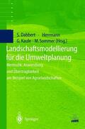 Dabbert / Sommer / Herrmann |  Landschaftsmodellierung für die Umweltplanung | Buch |  Sack Fachmedien