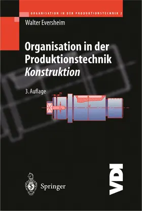 Eversheim |  Organisation in der Produktionstechnik | Buch |  Sack Fachmedien