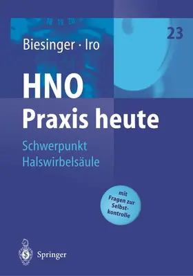  Schwerpunkt Halswirbelsäule | Buch |  Sack Fachmedien