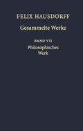 Hausdorff / Stegmaier |  Felix Hausdorff - Gesammelte Werke Band VII | Buch |  Sack Fachmedien