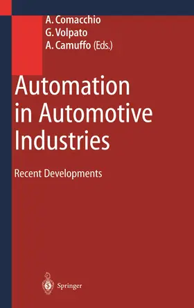 Comacchio / Camuffo / Volpato |  Automation in Automotive Industries | Buch |  Sack Fachmedien