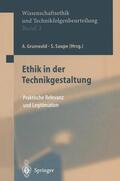 Saupe / Grunwald |  Ethik in der Technikgestaltung | Buch |  Sack Fachmedien