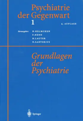 Helmchen / Henn / Lauter |  Psychiatrie der Gegenwart 1 | Buch |  Sack Fachmedien