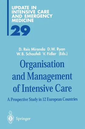 Reis Miranda / Fidler / Ryan |  Organisation and Management of Intensive Care | Buch |  Sack Fachmedien
