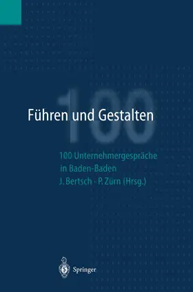 Bertsch / Zürn |  Führen und Gestalten | Buch |  Sack Fachmedien