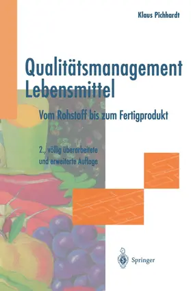 Pichhardt |  Qualitätsmanagement Lebensmittel | Buch |  Sack Fachmedien