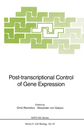 Resnekov / Gabain | Post-transcriptional Control of Gene Expression | Buch | 978-3-642-64609-6 | www.sack.de