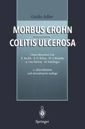 Adler |  Morbus Crohn - Colitis ulcerosa | Buch |  Sack Fachmedien