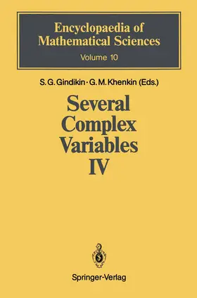 Gindikin / Khenkin |  Several Complex Variables IV | Buch |  Sack Fachmedien