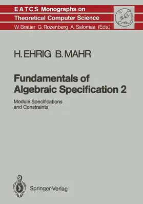 Ehrig / Mahr |  Fundamentals of Algebraic Specification 2 | Buch |  Sack Fachmedien
