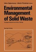 Förstner / Salomons |  Environmental Management of Solid Waste | Buch |  Sack Fachmedien