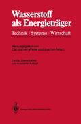 Nitsch / Winter |  Wasserstoff als Energieträger | Buch |  Sack Fachmedien