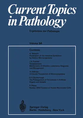 Altmann / Hedinger / Benirschke |  Current Topics in Pathology / Ergebnisse der Pathologie | Buch |  Sack Fachmedien