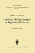 Friedman / Byrd |  Handbook of Elliptic Integrals for Engineers and Scientists | Buch |  Sack Fachmedien