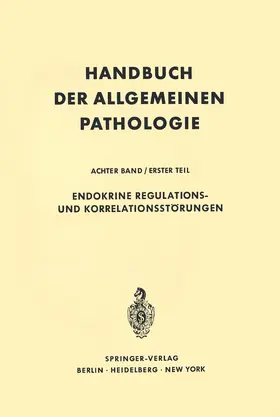 Seifert / Bargmann / Kühnau |  Endokrine Regulations- und Korrelationsstörungen | Buch |  Sack Fachmedien