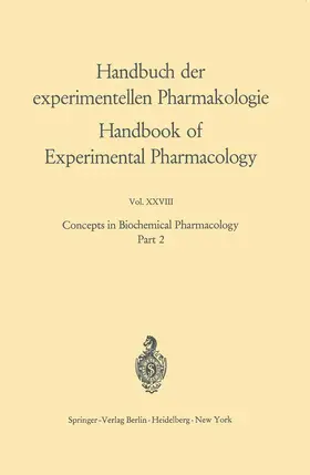 Brodie / Gillette | Concepts in Biochemical Pharmacology | Buch | 978-3-642-65179-3 | www.sack.de
