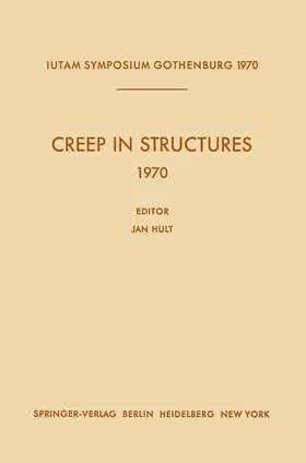 Hult |  Creep in Structures 1970 | Buch |  Sack Fachmedien