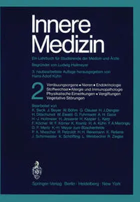 Kühn / Heilmeyer |  Innere Medizin. Ein Lehrbuch für Studierende der Medizin und Ärzte | eBook | Sack Fachmedien