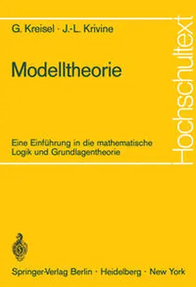 Kreisel / Krivine |  Modelltheorie | eBook | Sack Fachmedien