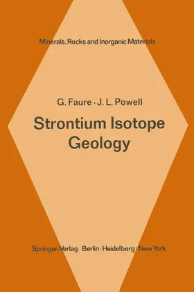 Faure / Powell |  Strontium Isotope Geology | Buch |  Sack Fachmedien