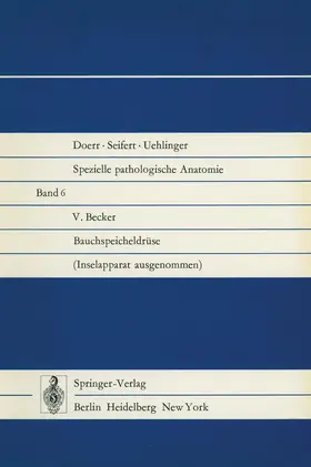Becker |  Bauchspeicheldrüse | Buch |  Sack Fachmedien