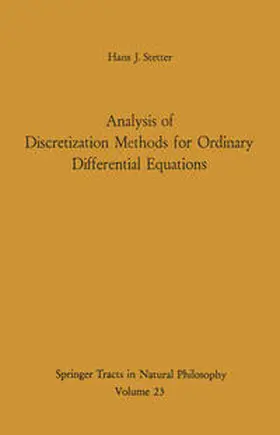 Stetter |  Analysis of Discretization Methods for Ordinary Differential Equations | eBook | Sack Fachmedien