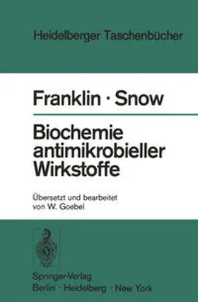 Franklin / Snow |  Biochemie antimikrobieller Wirkstoffe | eBook | Sack Fachmedien