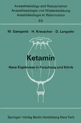 Gemperle / Kreuscher / Langrehr |  Ketamin | eBook | Sack Fachmedien