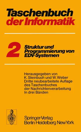 Steinbuch / Weber / Heinemann |  Taschenbuch der Informatik | Buch |  Sack Fachmedien
