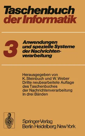 Steinbuch / Weber / Heinemann |  Taschenbuch der Informatik | Buch |  Sack Fachmedien