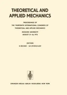 Becker / Mikhailov |  Theoretical and Applied Mechanics | eBook | Sack Fachmedien