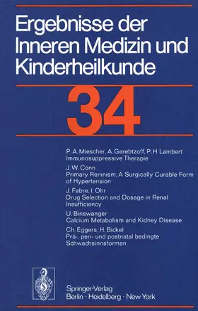 Frick / Harnack / Martini |  Ergebnisse der Inneren Medizin und Kinderheilkunde | Buch |  Sack Fachmedien