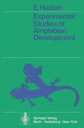 Hadorn | Experimental Studies of Amphibian Development | E-Book | www.sack.de
