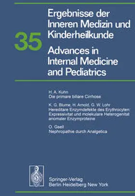 Frick / Harnack / Martini |  Ergebnisse der Inneren Medizin und Kinderheilkunde / Advances in Internal Medicine and Pediatrics | eBook | Sack Fachmedien