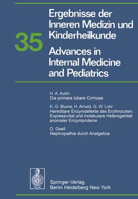 Frick / Harnack / Martini |  Ergebnisse der Inneren Medizin und Kinderheilkunde / Advances in Internal Medicine and Pediatrics | Buch |  Sack Fachmedien