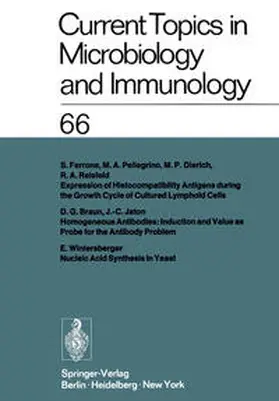 Arber / Haas / Rott |  Current Topics in Microbiology and Immunology | eBook | Sack Fachmedien