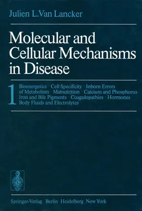 VanLancker |  Molecular and Cellular Mechanisms in Disease | Buch |  Sack Fachmedien