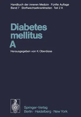 Cerasi / Hoet / Hungerland |  Diabetes mellitus · A | eBook | Sack Fachmedien
