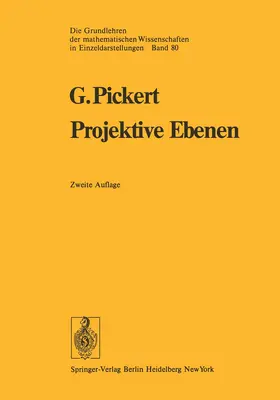 Pickert |  Projektive Ebenen | Buch |  Sack Fachmedien