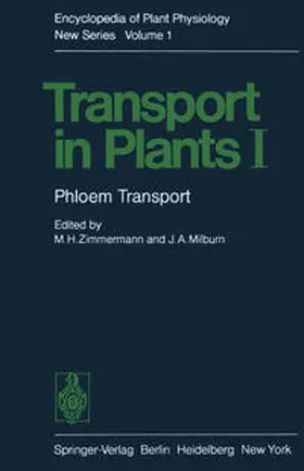Zimmermann / Milburn |  Transport in Plants I | eBook | Sack Fachmedien