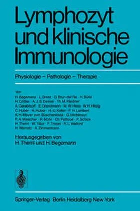 Theml / Begemann |  Lymphozyt und klinische Immunologie | eBook | Sack Fachmedien