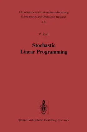 Kall |  Stochastic Linear Programming | Buch |  Sack Fachmedien