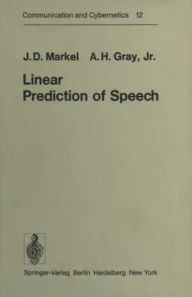 Markel / Gray |  Linear Prediction of Speech | Buch |  Sack Fachmedien