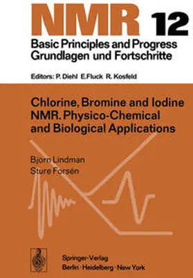 Lindman / Forsen | Chlorine, Bromine and Iodine NMR | E-Book | sack.de