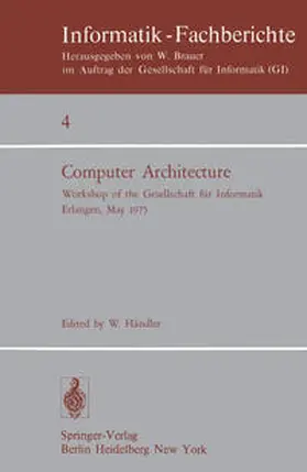Händler |  Computer Architecture | eBook | Sack Fachmedien