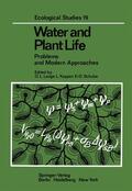 Lange / Schulze / Kappen |  Water and Plant Life | Buch |  Sack Fachmedien