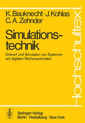 Bauknecht / Kohlas / Zehnder |  Simulationstechnik | eBook | Sack Fachmedien