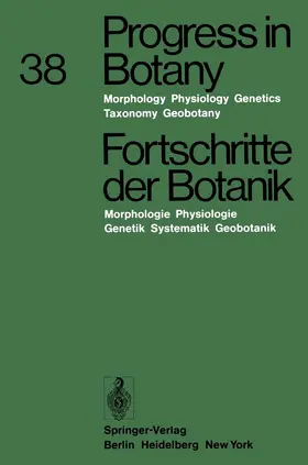 Ellenberg / Esser / Ziegler |  Progress in Botany / Fortschritte der Botanik | Buch |  Sack Fachmedien