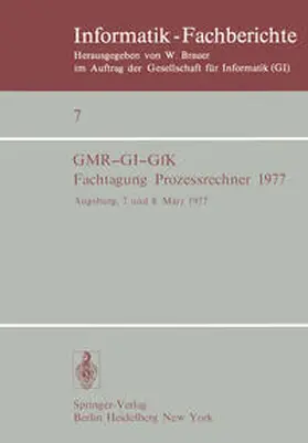 Schmidt |  Fachtagung Prozessrechner 1977 | eBook | Sack Fachmedien