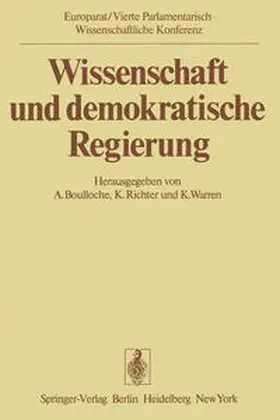 Boulloche / Richter / Warren |  Wissenschaft und demokratische Regierung | eBook | Sack Fachmedien